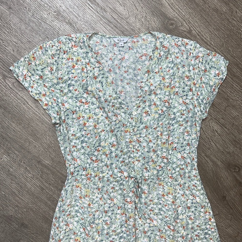 Rails Kiki Floral Print Ruffle Mini Dress‎ - Picture 5 of 11